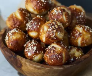 Sourdough Discard Soft Pretzel Bites