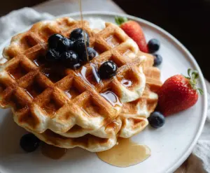 Sourdough Discard Waffles