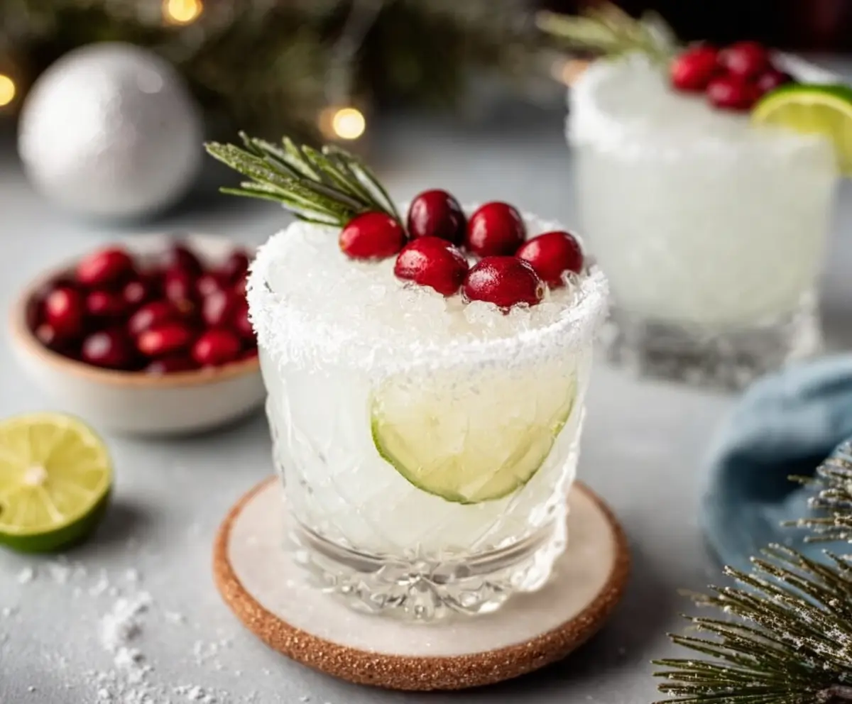 Festive White Christmas Margarita Recipe