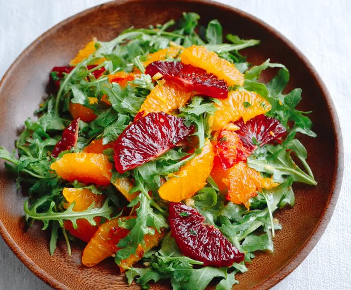 Fresh Winter Citrus & Arugula Salad