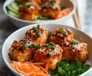 Bang Bang Salmon Bites Bowls