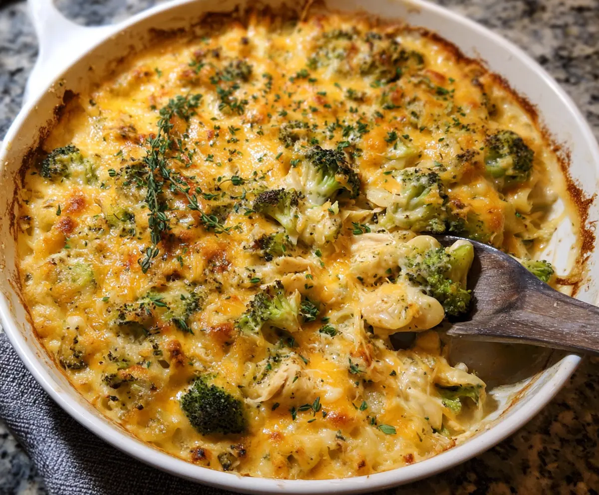 Easy Broccoli Chicken Casserole