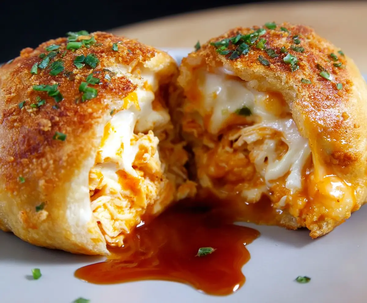Easy Buffalo Chicken Bombs Recipe