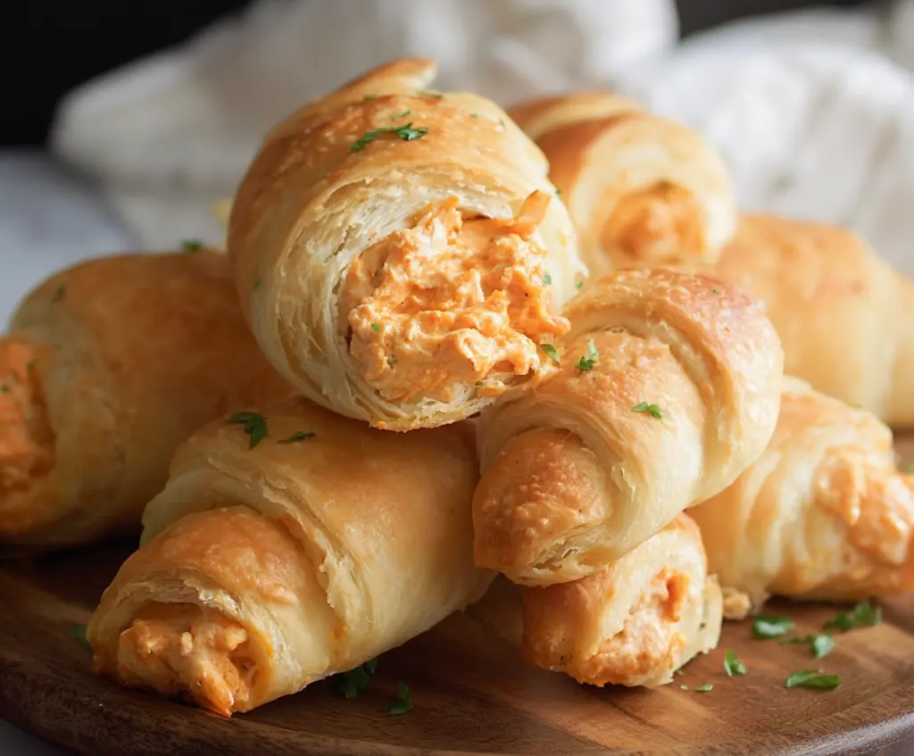 Buffalo Chicken Crescent Rolls