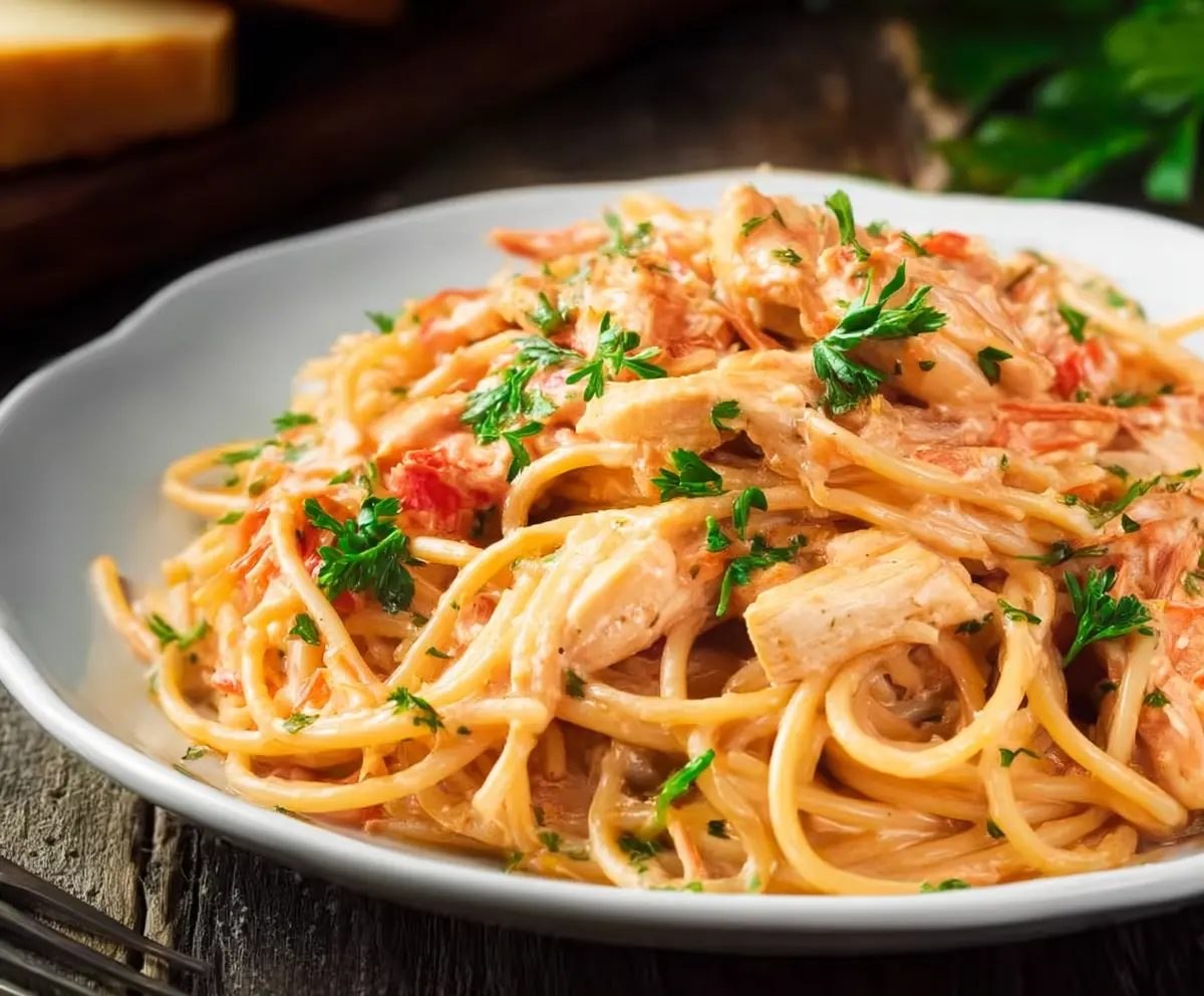 Easy Chicken Spaghetti Recipe