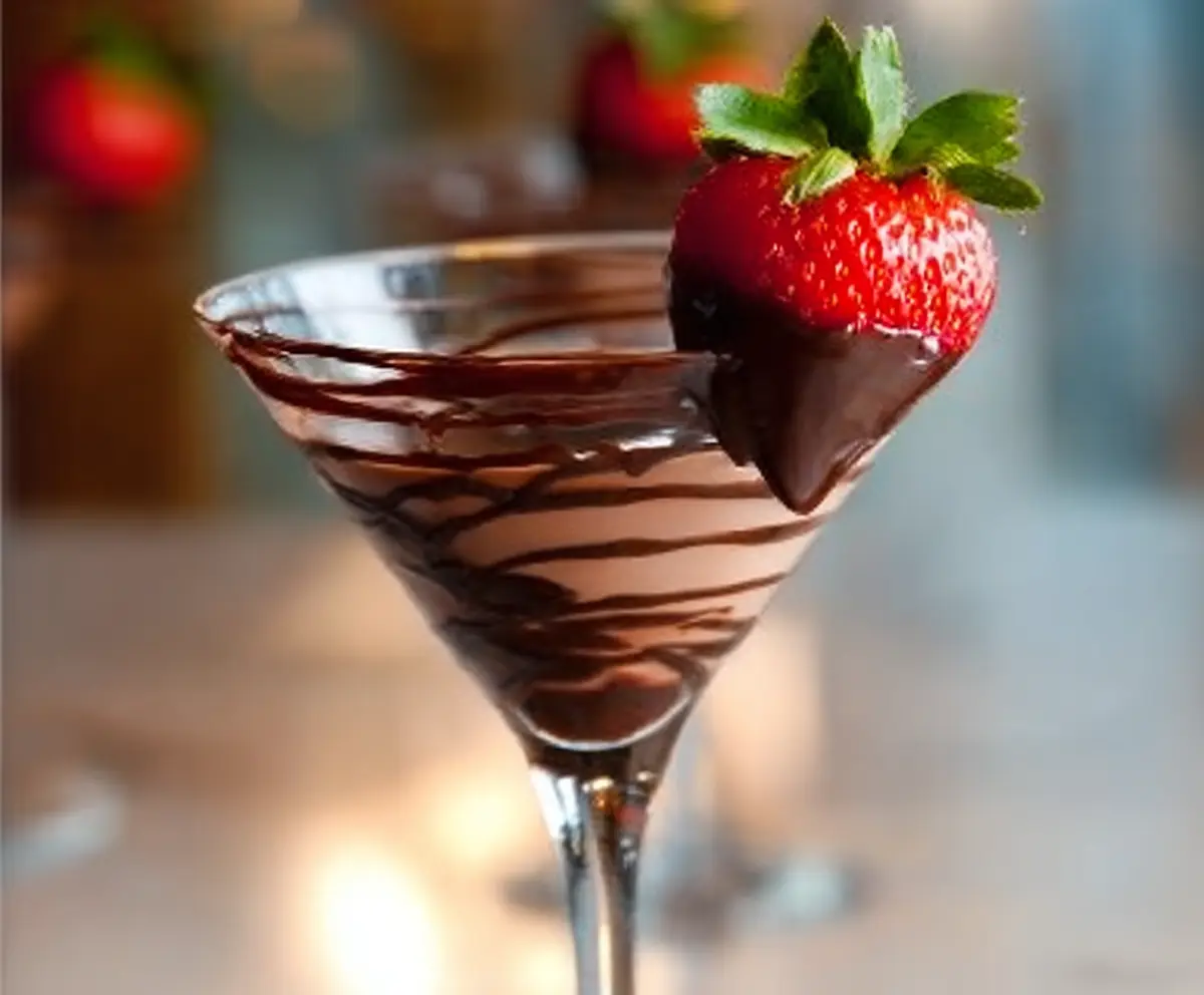 Chocolate Strawberry Martini Recipe