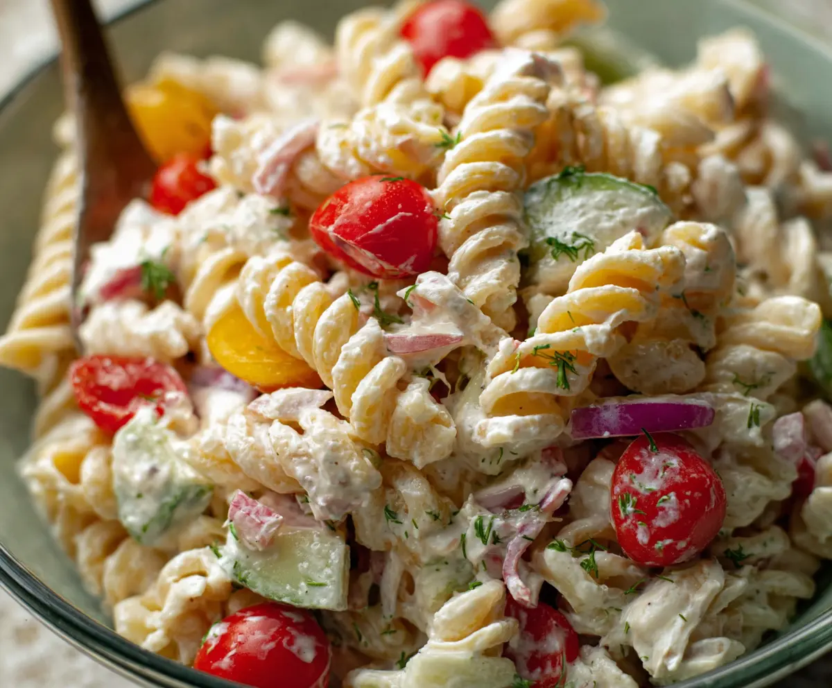 Creamy Pasta Salad Recipe