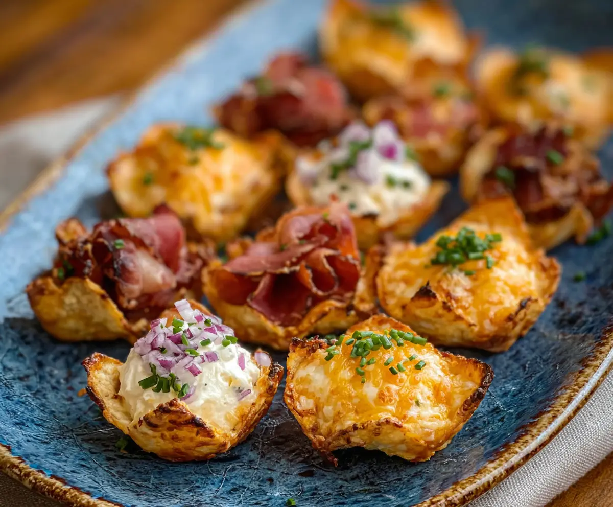 Delicious Iowa Party Bites featuring savory ingredients perfect for gatherings.
