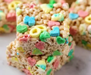 Lucky Charms Rice Krispie Treats