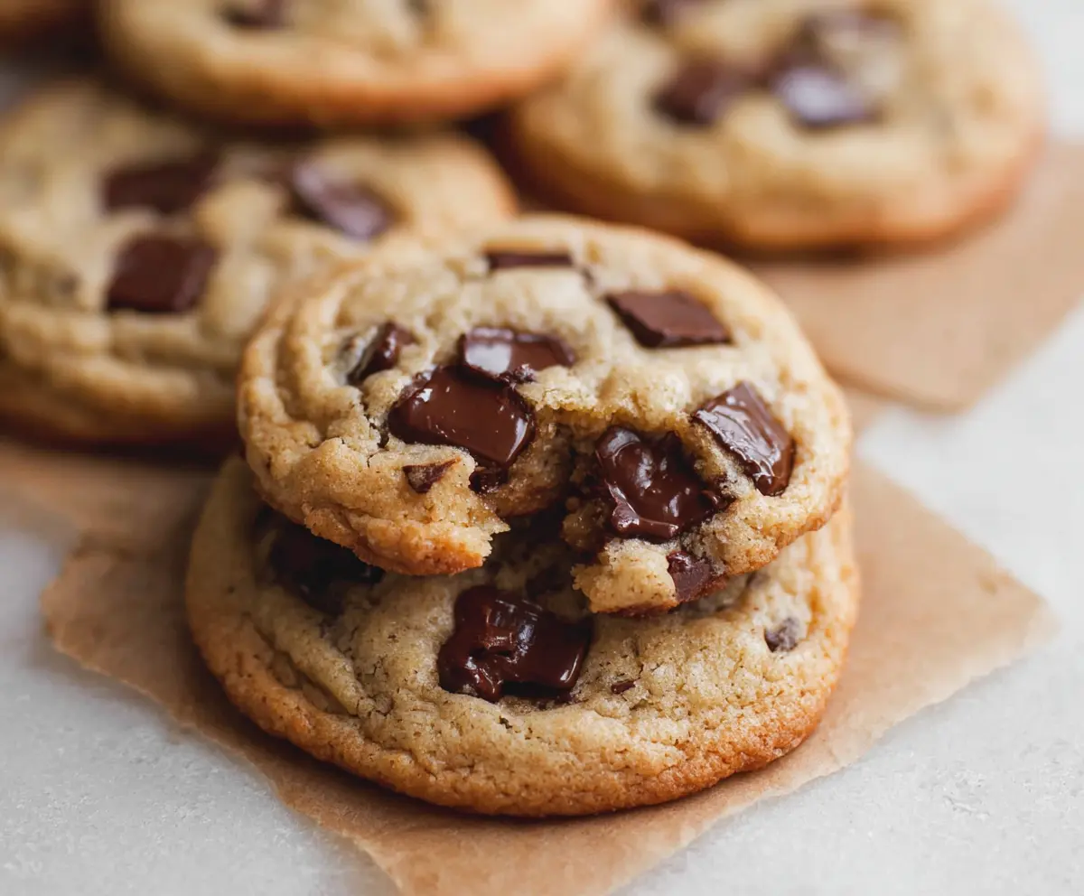 Easy Sourdough Chocolate Chip Cookies