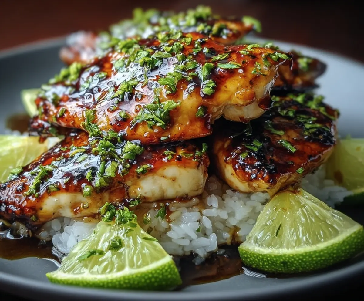Tangy Honey Lime Chicken Recipe