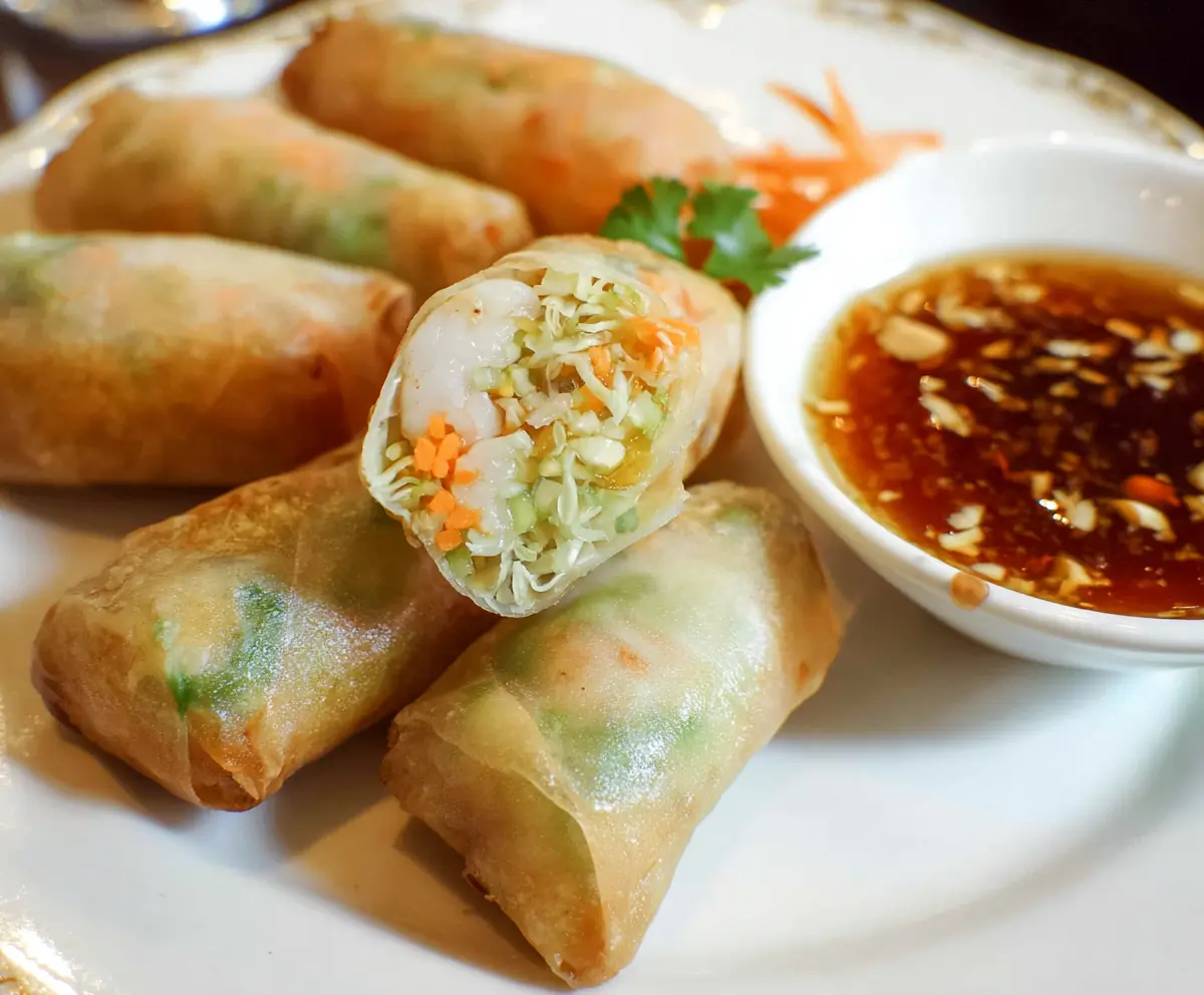 Crispy Thai Spring Rolls Recipe