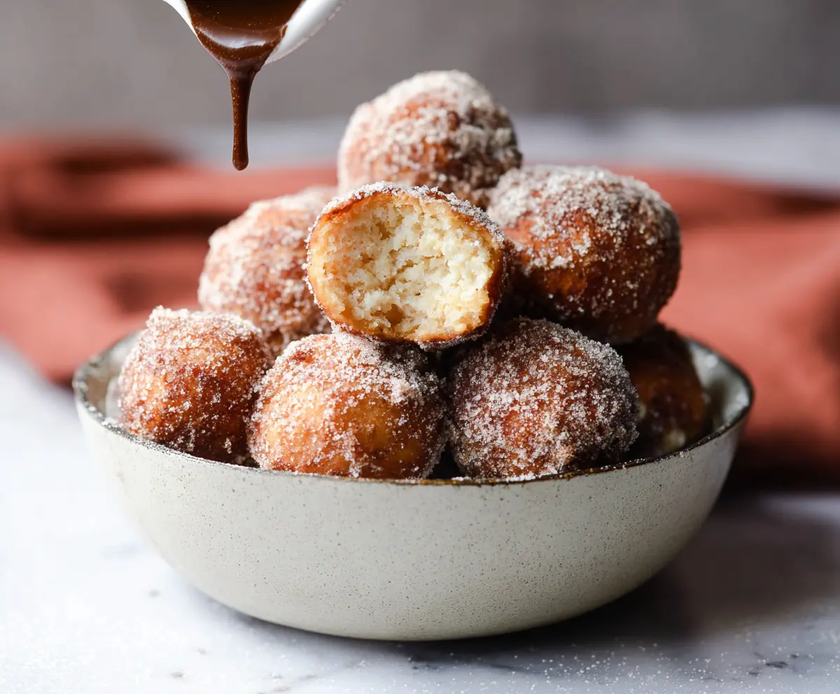 Easy Tofu Donut Balls Recipe