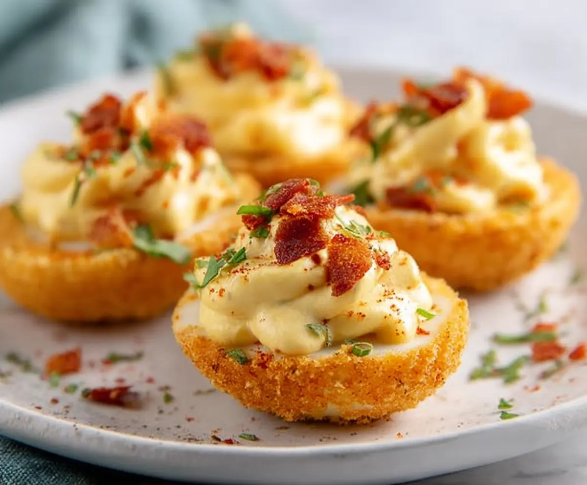 Easy Air Fryer Deviled Eggs