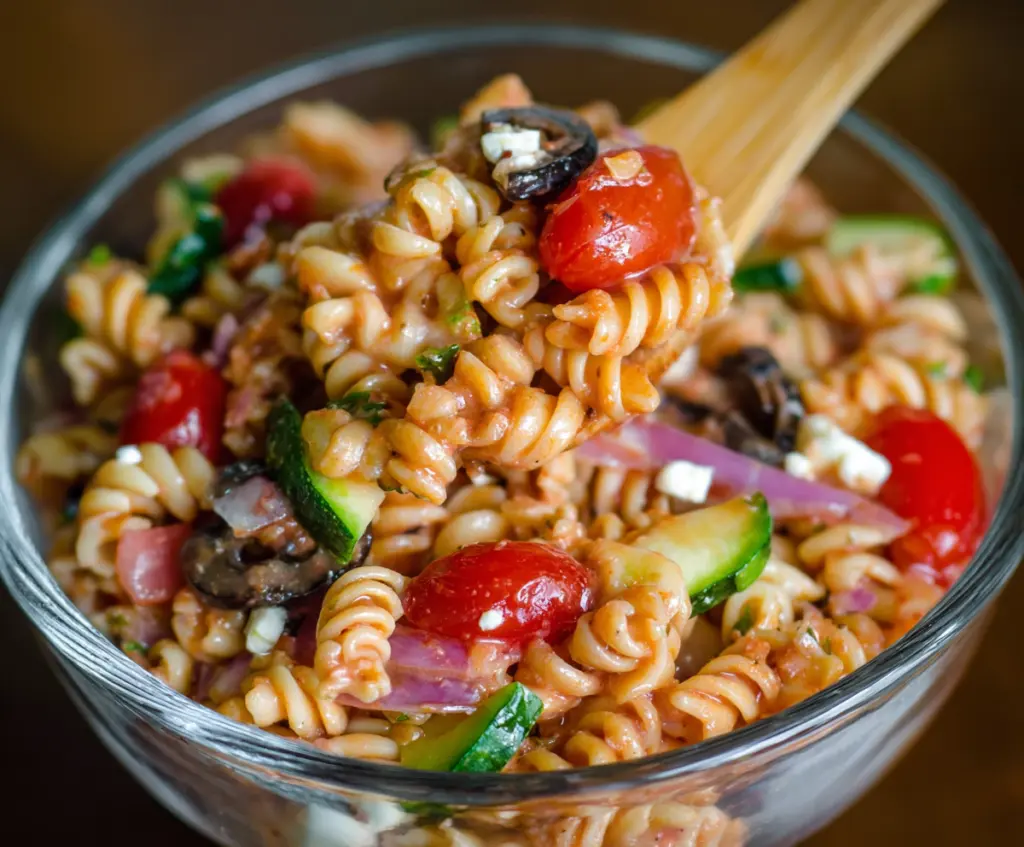 Bloody Mary Pasta Salad