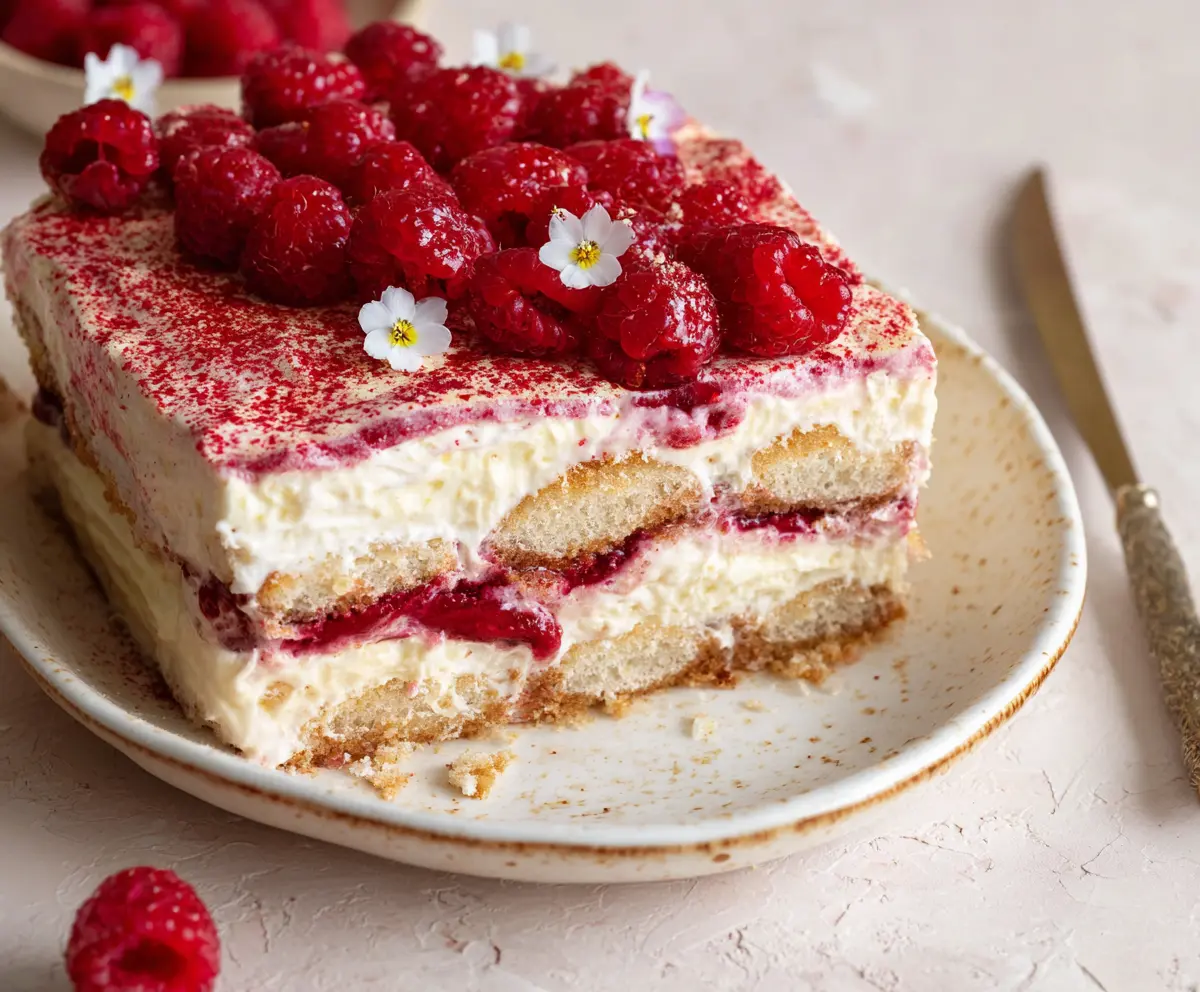 Fresh Raspberry Tiramisu Recipe