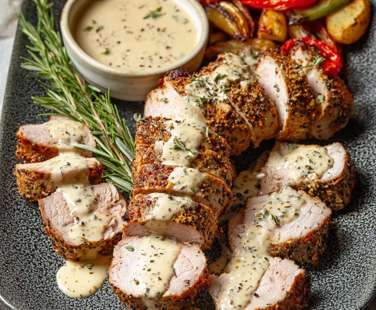 Easy Pork Tenderloin with Dijon Sauce