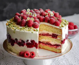 Raspberry Cake | Fresh & Fruity Layer Cake