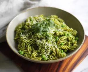 Spring Pea Pesto Pasta