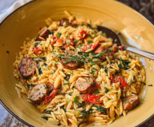 Chicken Sausage Orzo