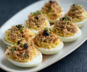 Tuna Deviled Eggs